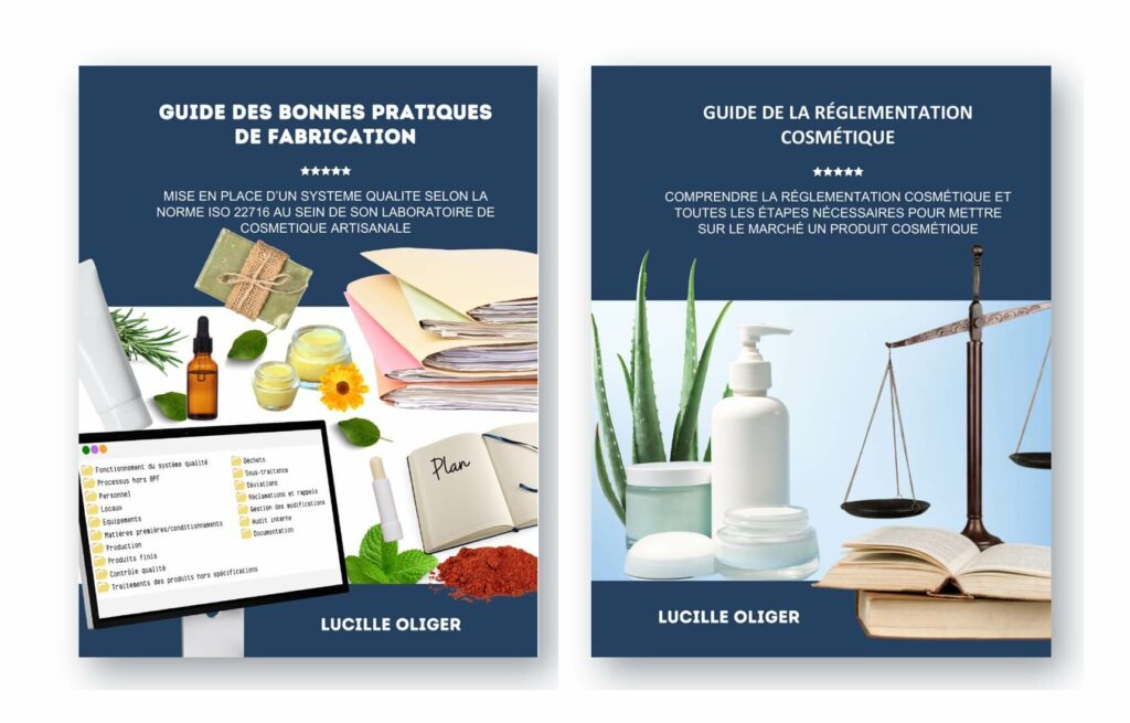Guide des Bonnes Pratiques de Fabrication et Guide de la Réglementation Cosmétique, par Lucille Oliger